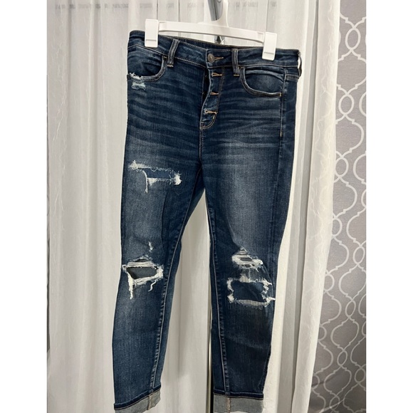 American Eagle Outfitters Denim - American Eagle super soft high rise next level stretch leggins 10Short